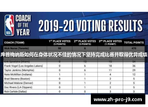 库普梅纳斯如何在身体状况不佳的情况下坚持完成比赛并取得优异成绩
